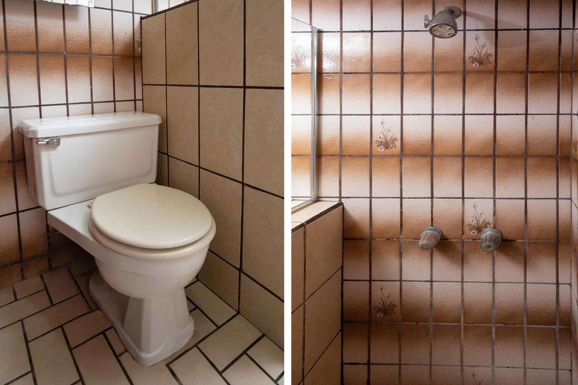 Oyo Hotel Hacienda Don Luis, 로사리토 외부 사진 Bathroom tiles
